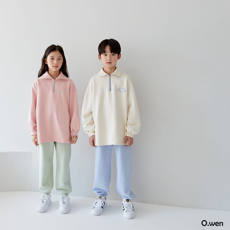 O Wen - Korean Children Fashion - #kidsshorts - April Zip-up Sweatshirt - 11