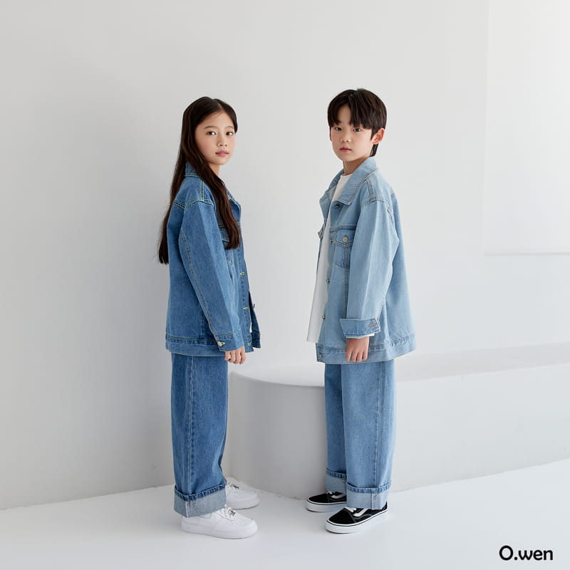 O Wen - Korean Children Fashion - #kidsshorts - Show Me Denim Jacket - 12