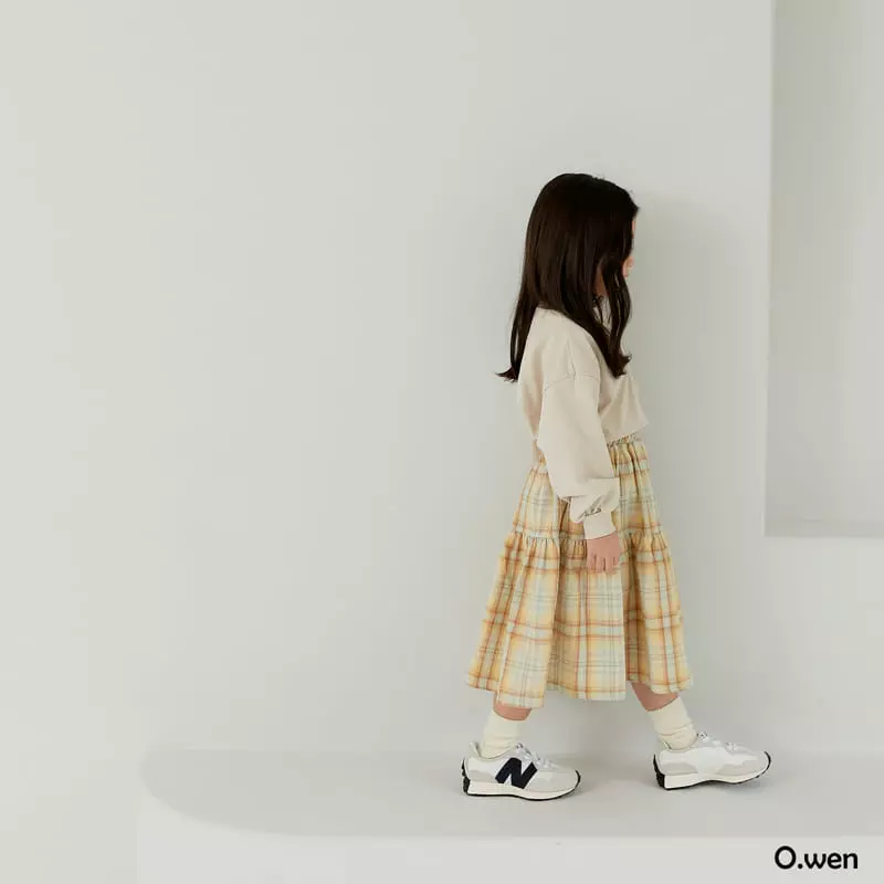 O Wen - Korean Children Fashion - #kidzfashiontrend - Union Button Tee