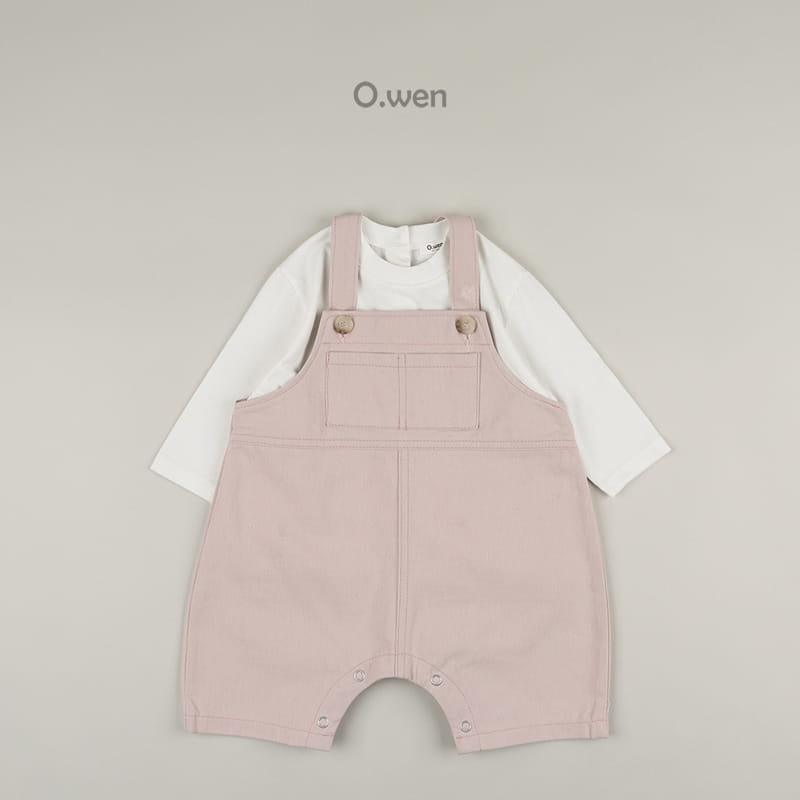 O Wen - Korean Children Fashion - #magicofchildhood - Bebe Cotton Dungarees - 8