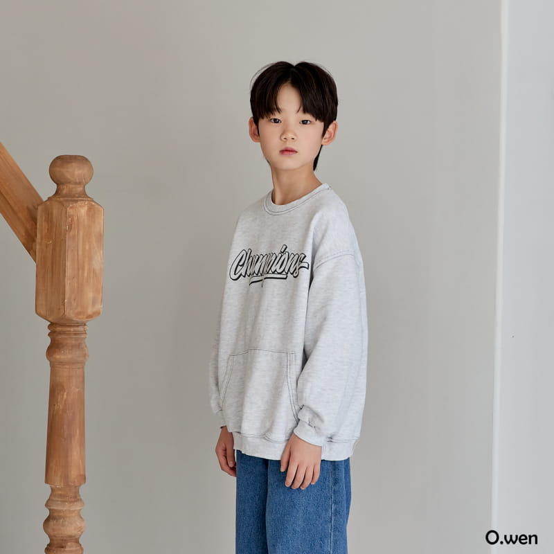 O Wen - Korean Children Fashion - #magicofchildhood - Champion Sweatshirt - 10