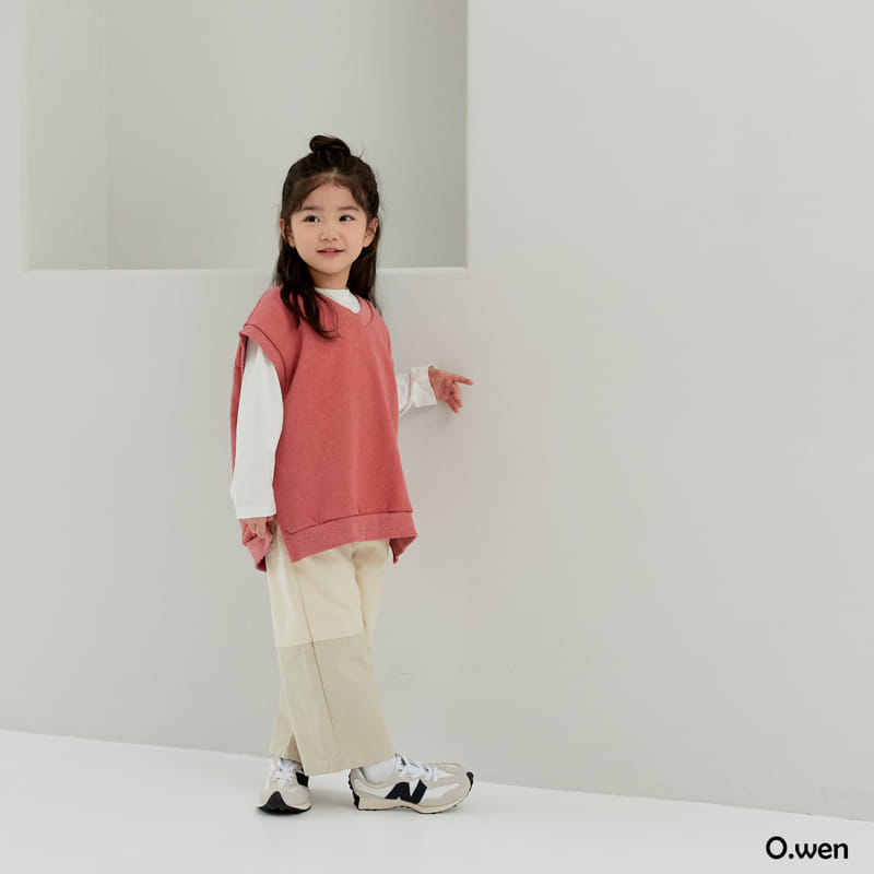 O Wen - Korean Children Fashion - #magicofchildhood - M Sweatshirt Vest - 8