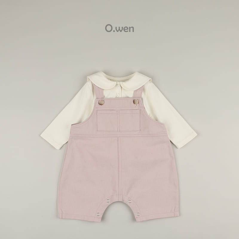 O Wen - Korean Children Fashion - #minifashionista - Bebe Cotton Dungarees - 9