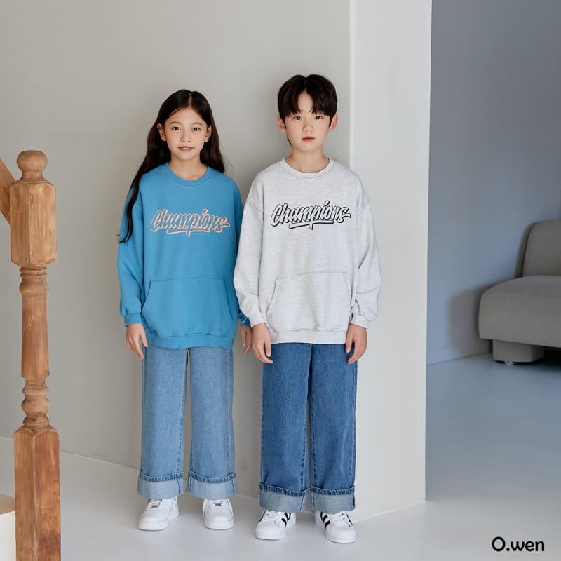 O Wen - Korean Children Fashion - #minifashionista - Champion Sweatshirt - 11
