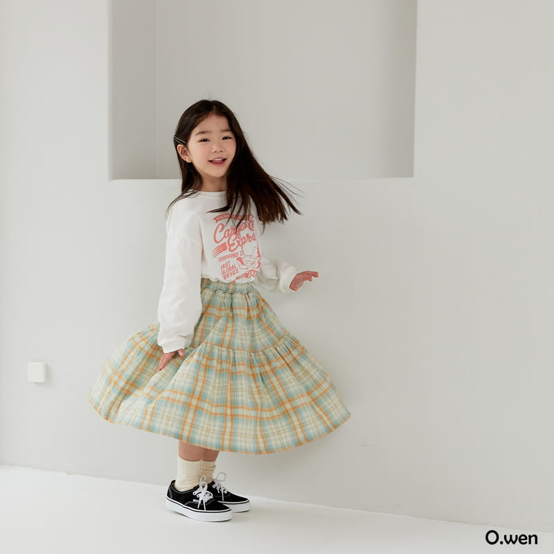 O Wen - Korean Children Fashion - #minifashionista - Spring Check Skirt - 6