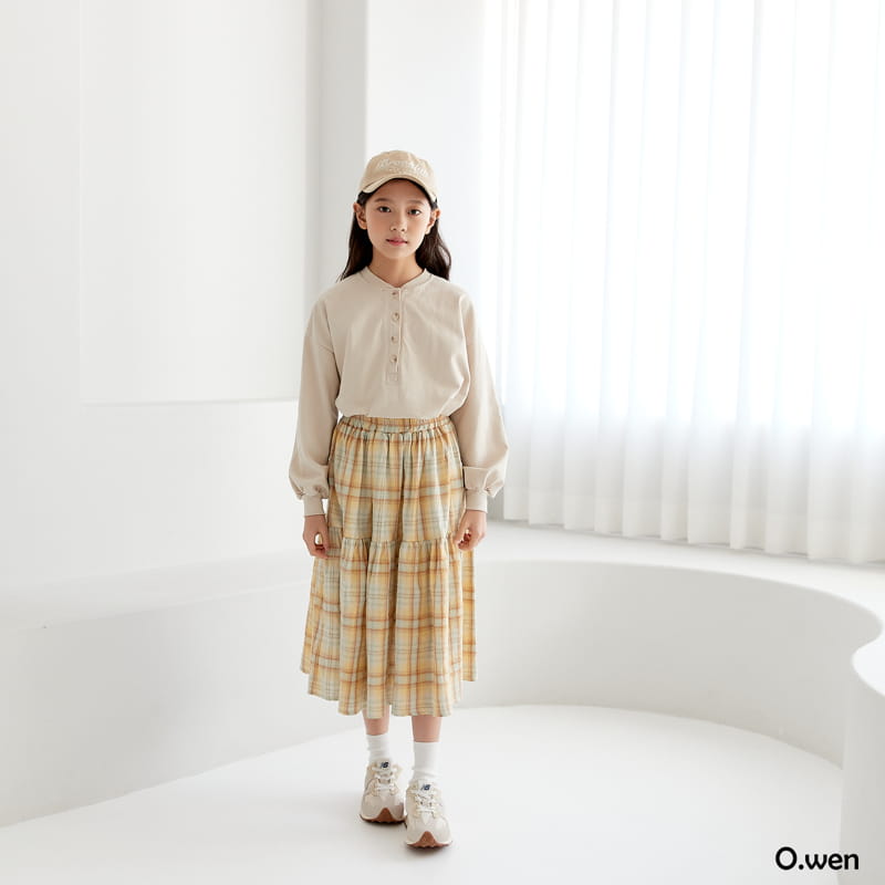 O Wen - Korean Children Fashion - #prettylittlegirls - Spring Check Skirt - 7
