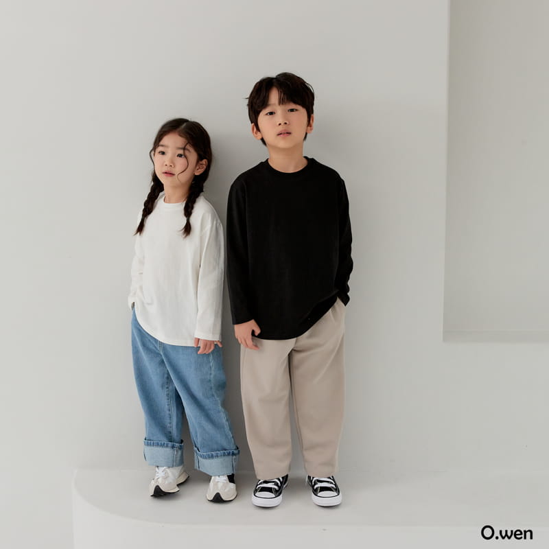O Wen - Korean Children Fashion - #todddlerfashion - Basic Tee - 6