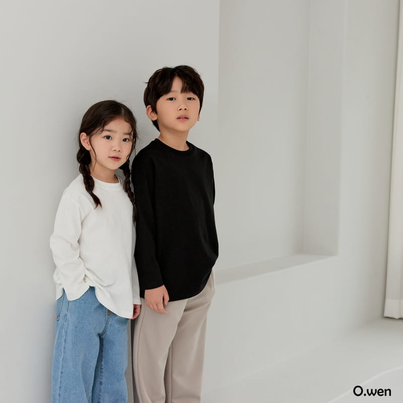 O Wen - Korean Children Fashion - #toddlerclothing - Basic Tee - 7