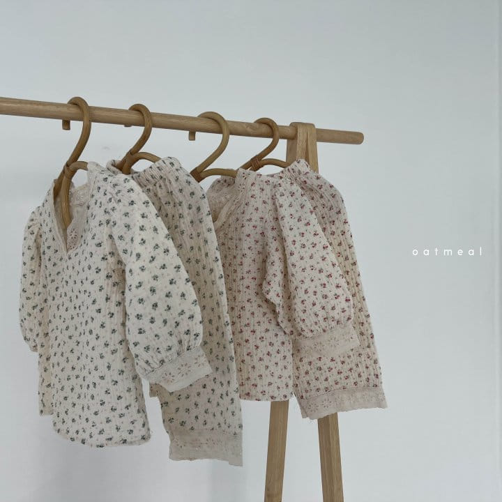 Oatmeal - Korean Children Fashion - #fashionkids - Ois Pajamas - 10