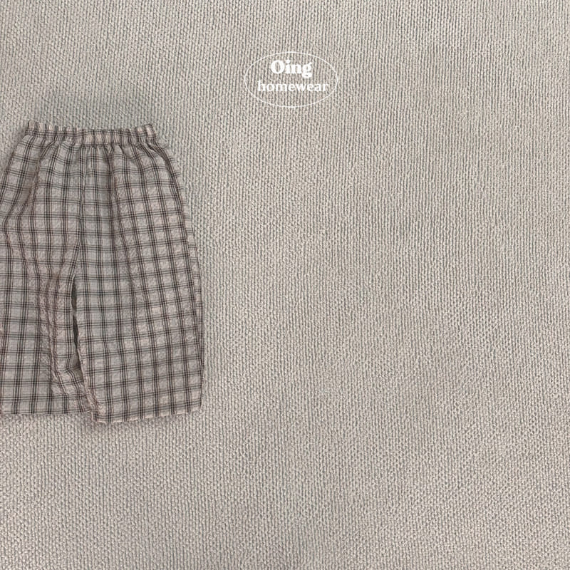 Oing - Korean Children Fashion - #childofig - Pattern Pajama Pants