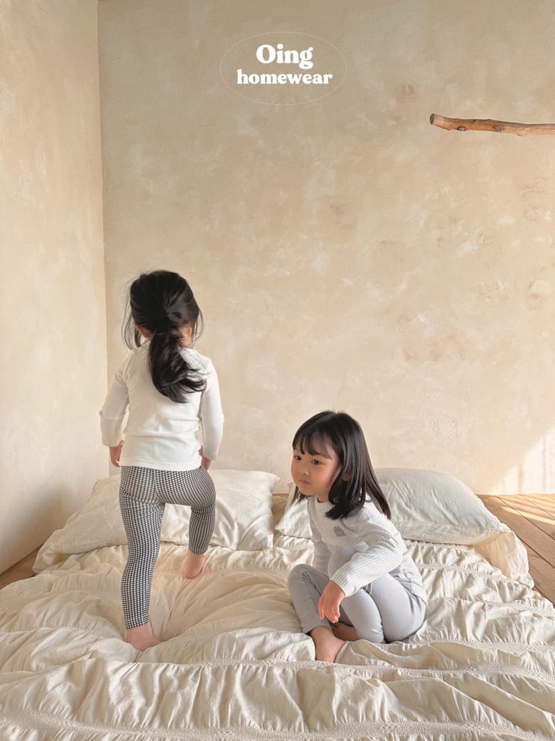 Oing - Korean Children Fashion - #childrensboutique - Home Top Bottom Set - 9