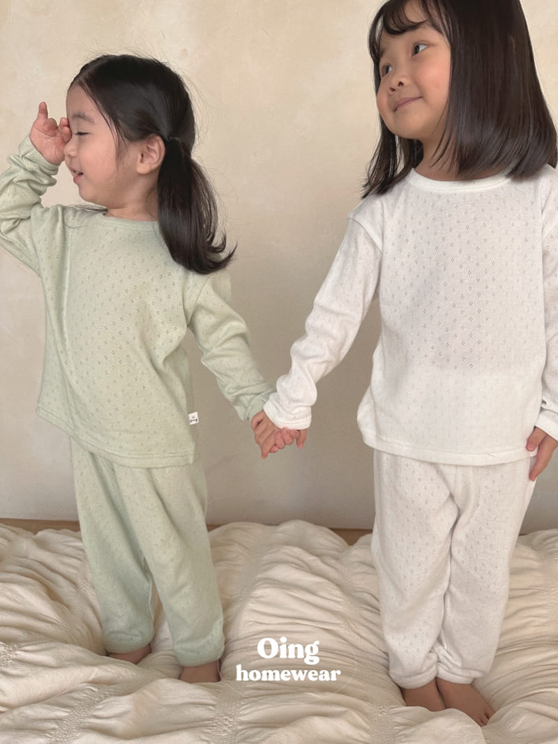 Oing - Korean Children Fashion - #childrensboutique - Cloud Top Bottom Set - 12