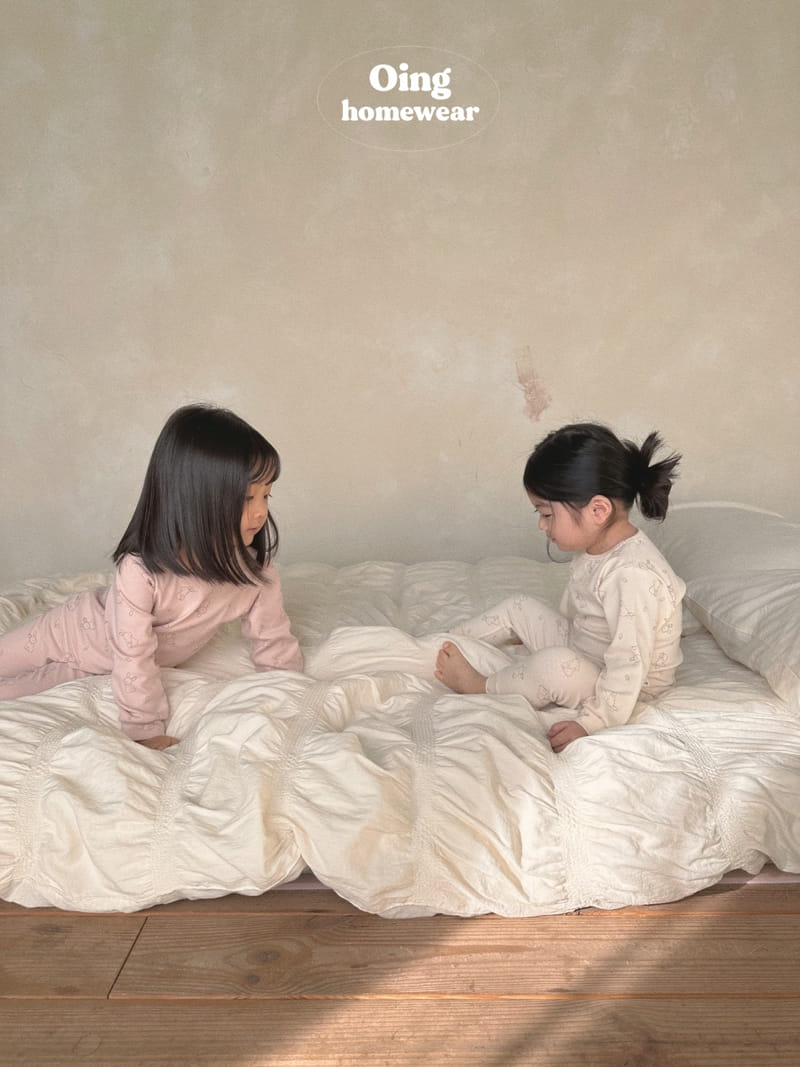 Oing - Korean Children Fashion - #designkidswear - Barnie Top Bottom Set - 8