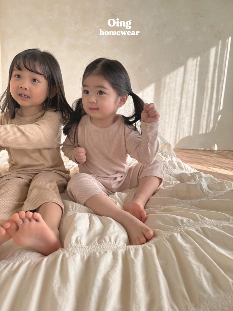 Oing - Korean Children Fashion - #designkidswear - Comfortable Top Bottom Set - 7