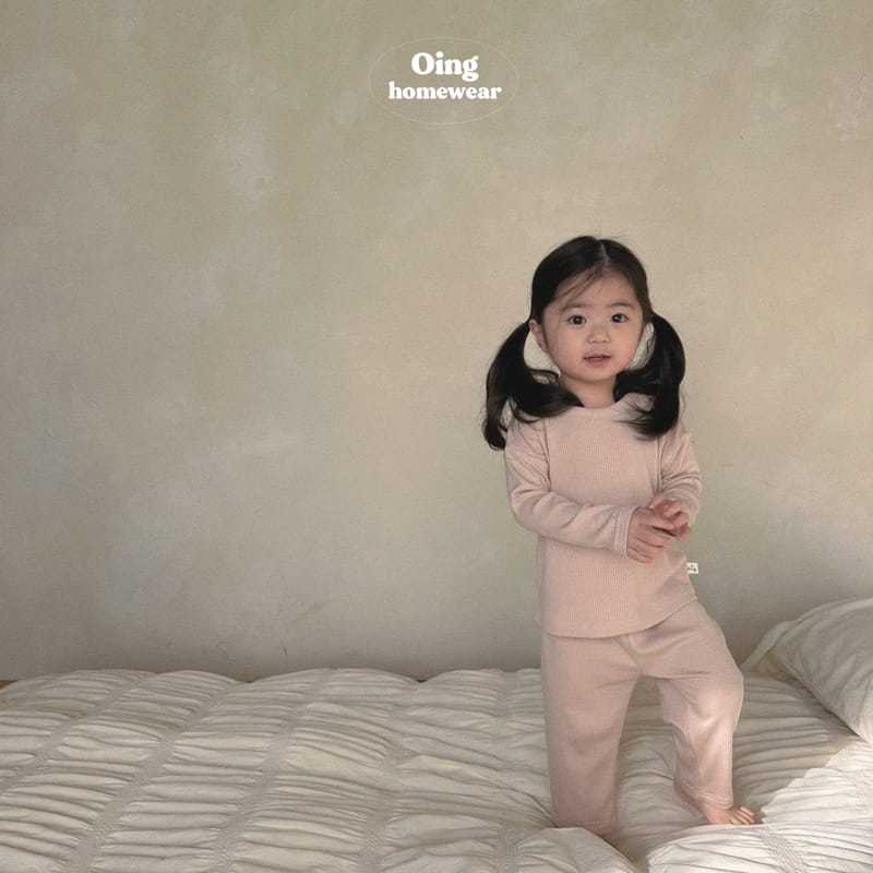 Oing - Korean Children Fashion - #discoveringself - Comfortable Top Bottom Set - 8