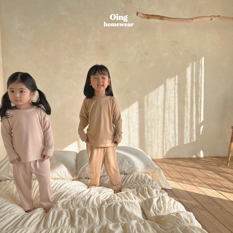 Oing - Korean Children Fashion - #fashionkids - Comfortable Top Bottom Set - 9