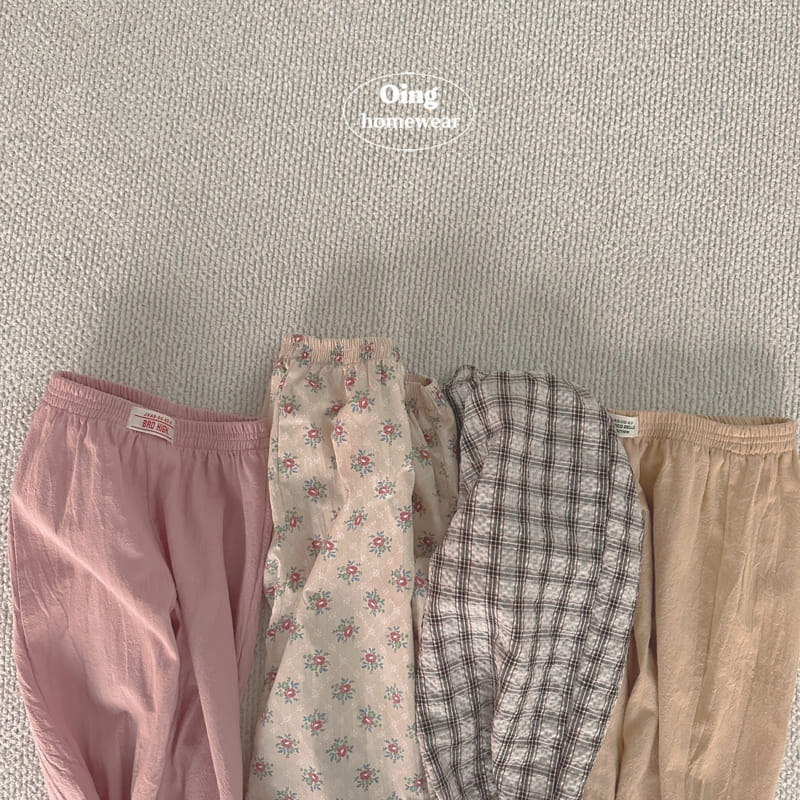 Oing - Korean Children Fashion - #fashionkids - Pattern Pajama Pants - 5