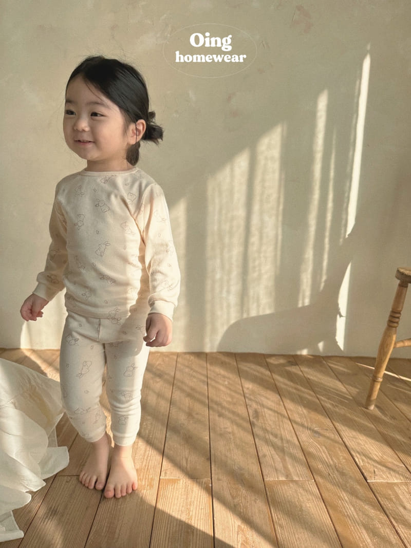 Oing - Korean Children Fashion - #kidsshorts - Barnie Top Bottom Set - 11