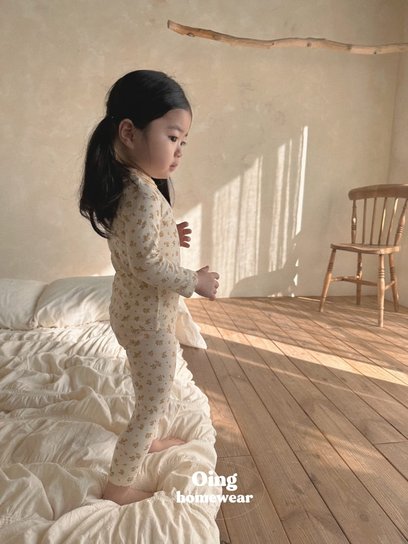 Oing - Korean Children Fashion - #kidzfashiontrend - Fring Top Bottom Set - 7