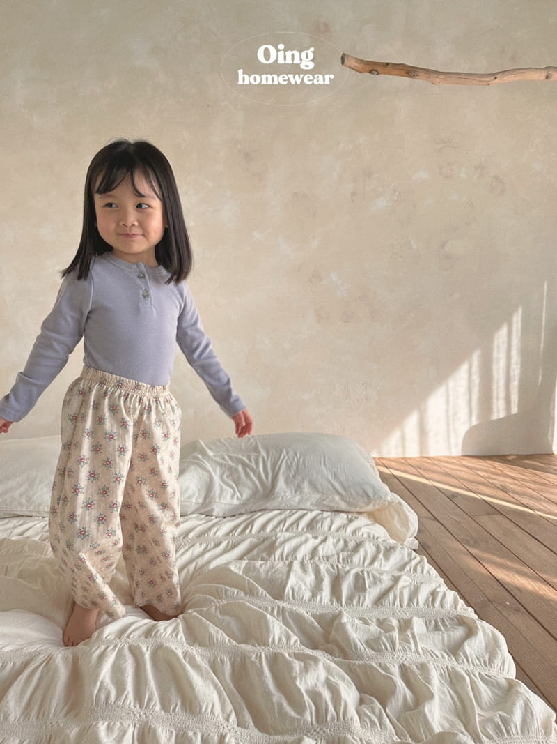 Oing - Korean Children Fashion - #kidzfashiontrend - Pattern Pajama Pants - 8
