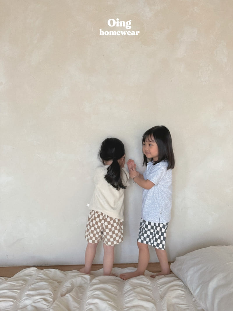Oing - Korean Children Fashion - #littlefashionista - Towel Top Bottom Set - 7