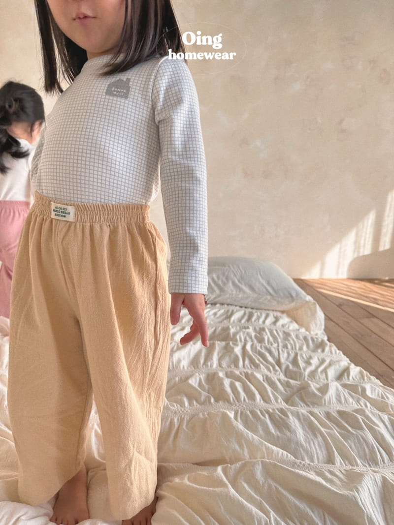 Oing - Korean Children Fashion - #minifashionista - Label Pajama Pants - 11