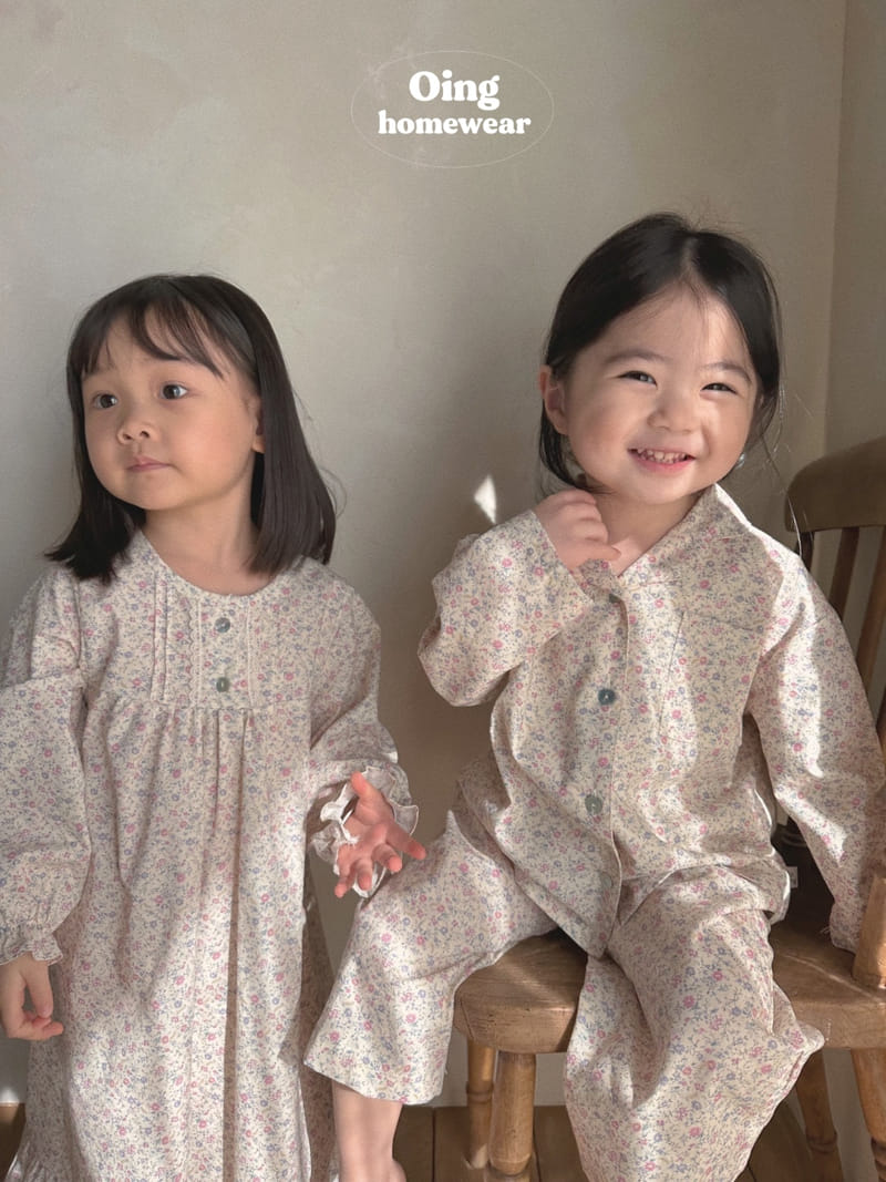 Oing - Korean Children Fashion - #minifashionista - Sliming Top Bottom Set - 8