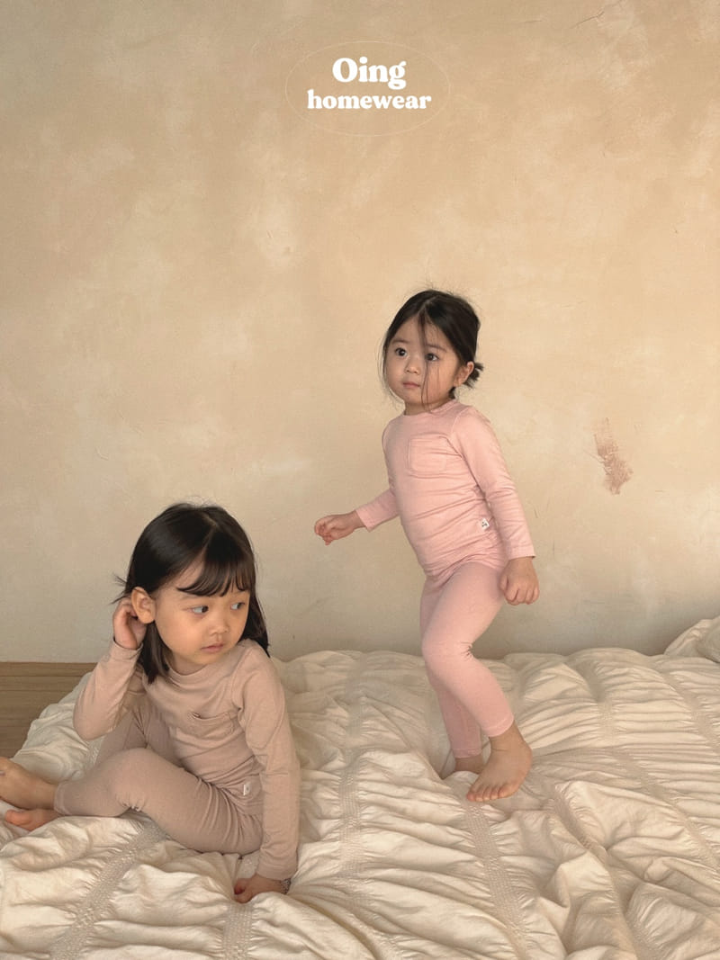 Oing - Korean Children Fashion - #stylishchildhood - Milk Top Bottom Set - 8