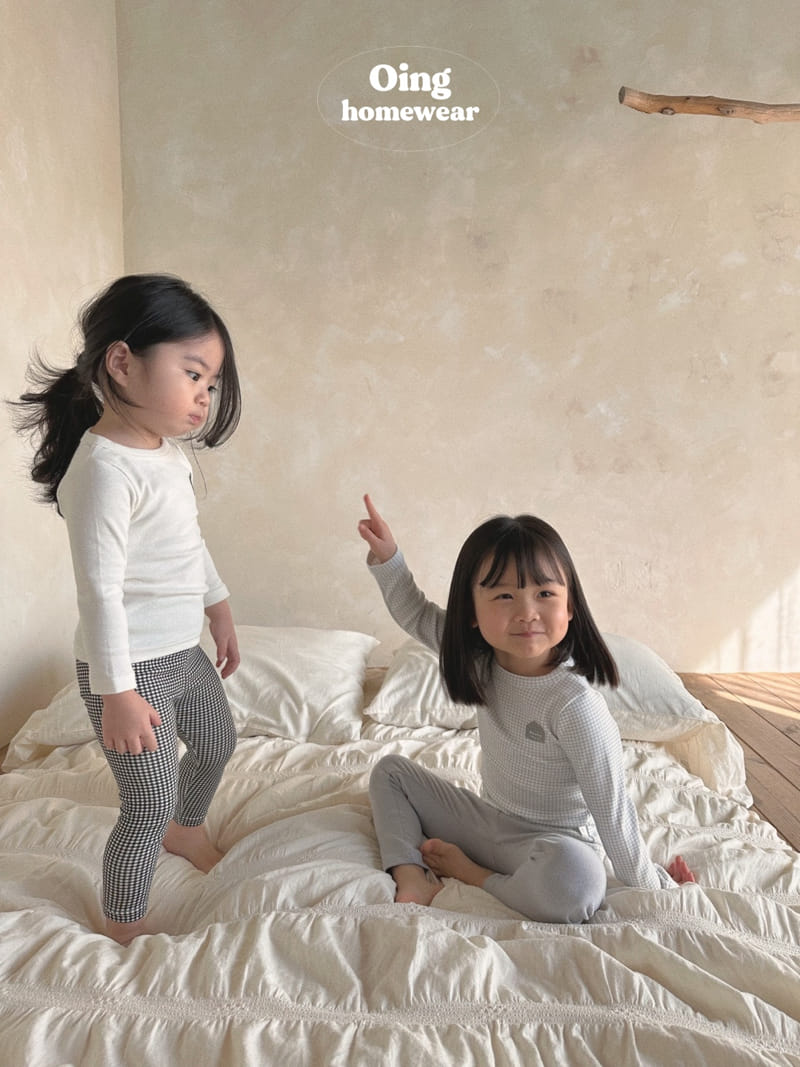 Oing - Korean Children Fashion - #stylishchildhood - Home Top Bottom Set - 7