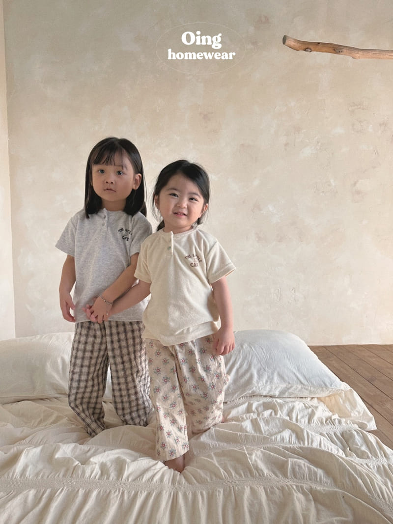 Oing - Korean Children Fashion - #todddlerfashion - Towel Top Bottom Set - 11