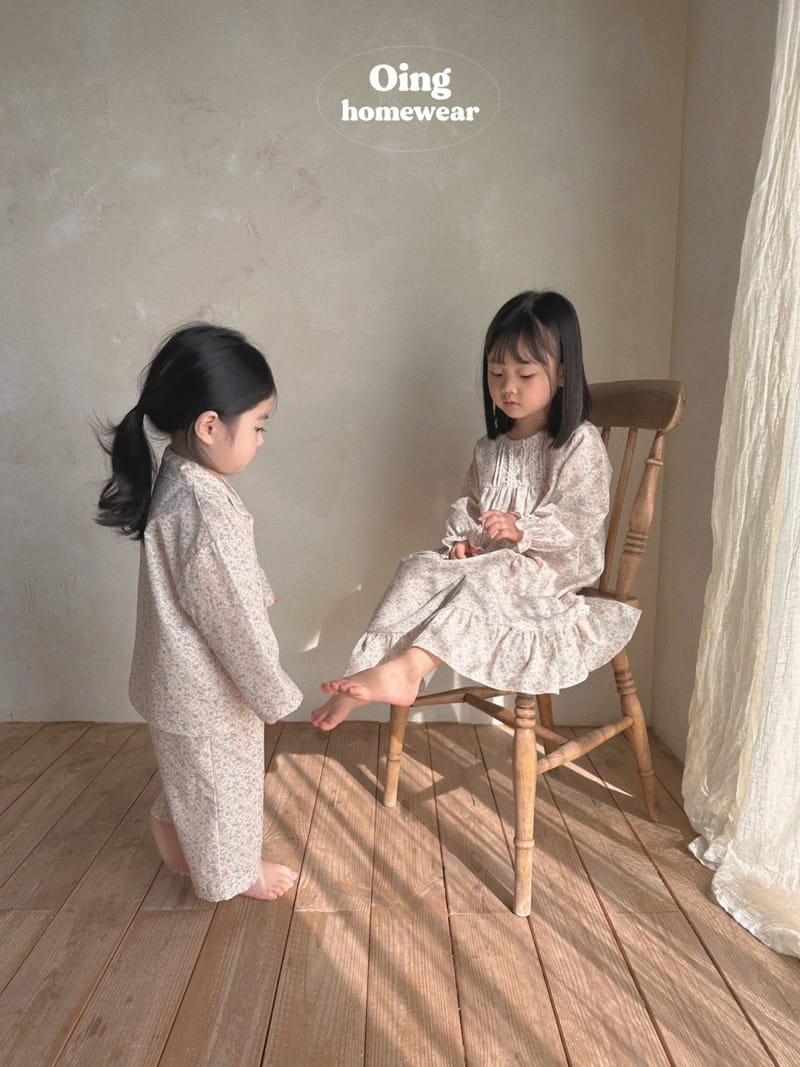 Oing - Korean Children Fashion - #todddlerfashion - Sliming Top Bottom Set - 10
