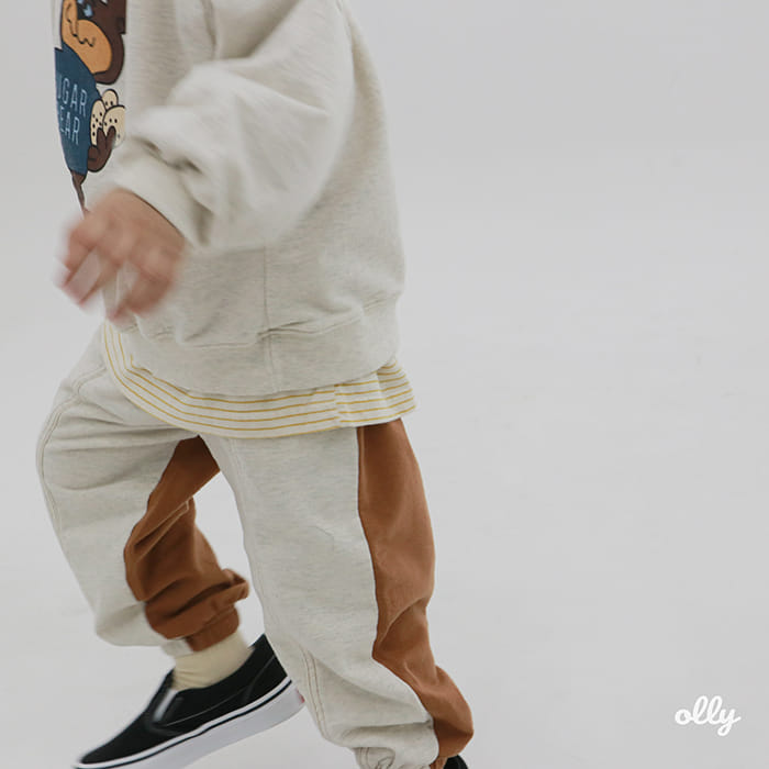 Ollymarket - Korean Children Fashion - #Kfashion4kids - Two Tone Pants - 9