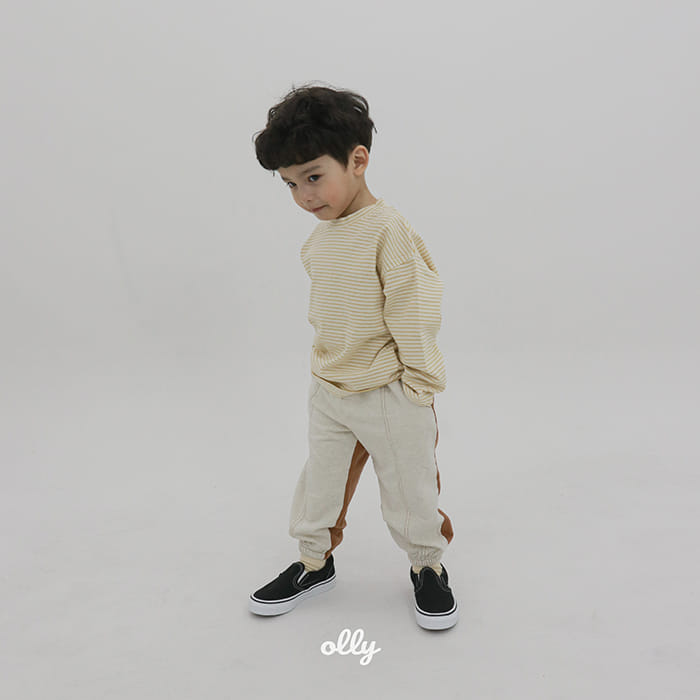 Ollymarket - Korean Children Fashion - #designkidswear - Two Tone Pants - 3