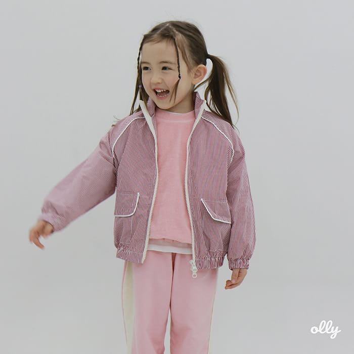 Ollymarket - Korean Children Fashion - #discoveringself - Check Jacket with Mom - 9