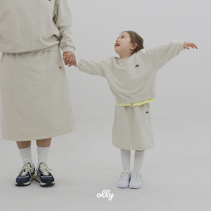 Ollymarket - Korean Children Fashion - #fashionkids - Olly Pintuck Skirt with Mom - 8