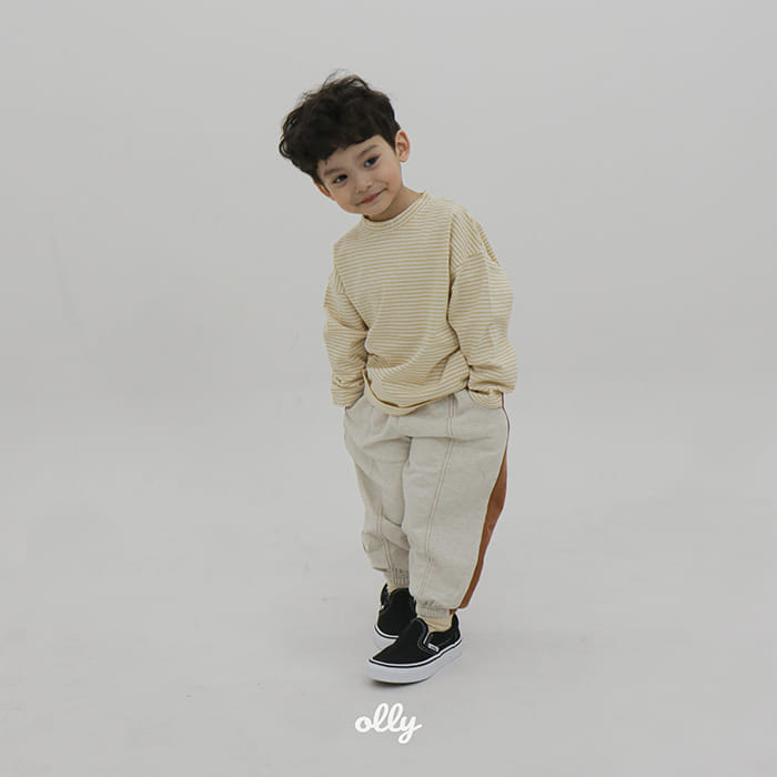 Ollymarket - Korean Children Fashion - #fashionkids - Two Tone Pants - 5