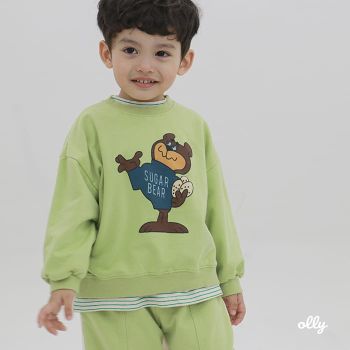 Ollymarket - Korean Children Fashion - #discoveringself - Bear Sweatshirt - 4