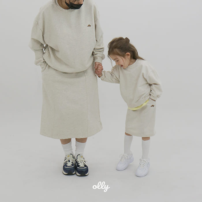 Ollymarket - Korean Children Fashion - #kidsshorts - Olly Pintuck Skirt with Mom - 9