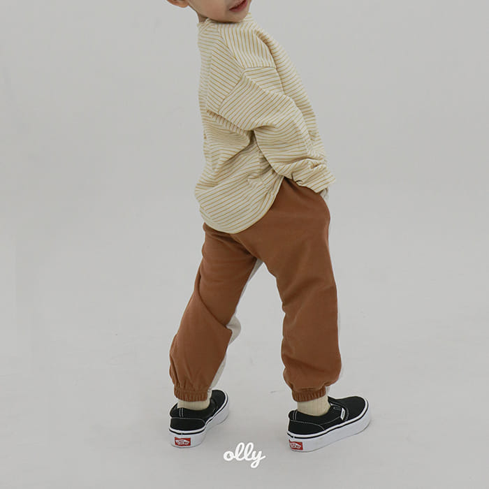 Ollymarket - Korean Children Fashion - #kidsshorts - Two Tone Pants - 6
