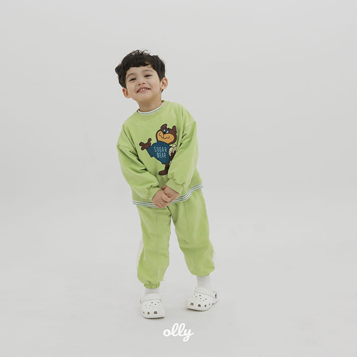 Ollymarket - Korean Children Fashion - #kidsshorts - Bear Sweatshirt - 5