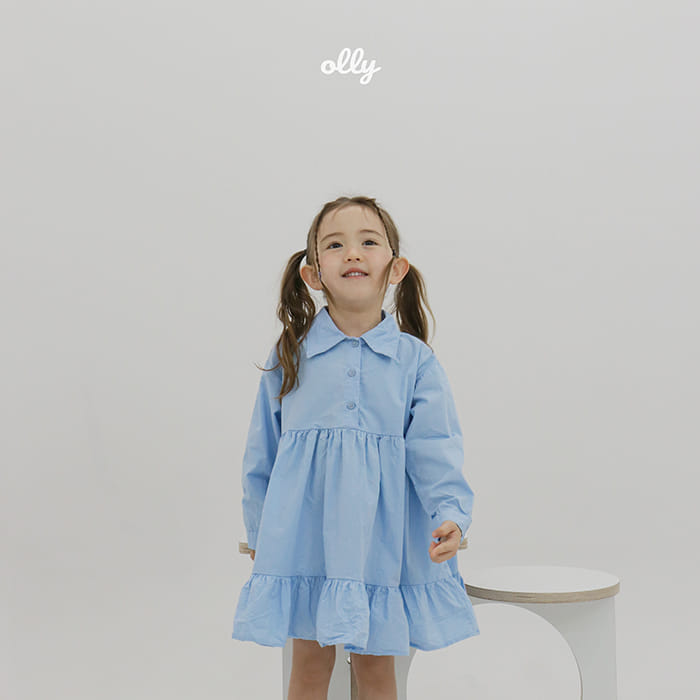 Ollymarket - Korean Children Fashion - #kidsshorts - Collar One-piece with Mom - 6