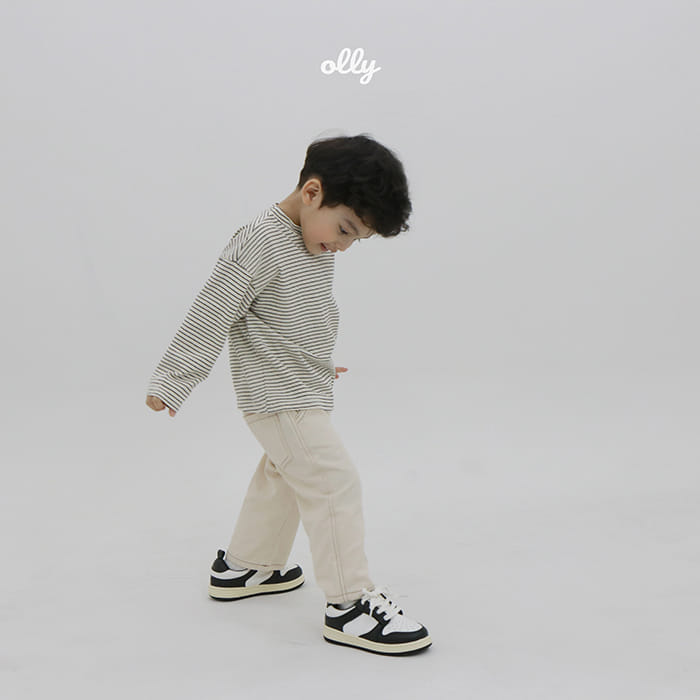 Ollymarket - Korean Children Fashion - #kidsstore - Stripes Tee - 3