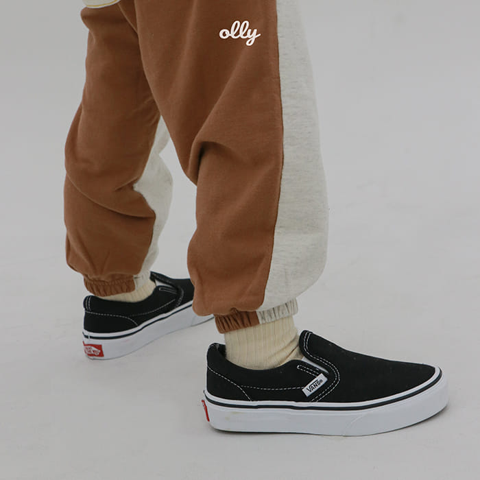 Ollymarket - Korean Children Fashion - #kidzfashiontrend - Two Tone Pants - 8