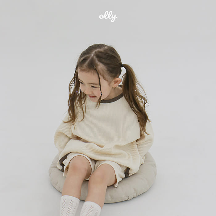 Ollymarket - Korean Children Fashion - #littlefashionista - Waffle Top Bottom Set - 8