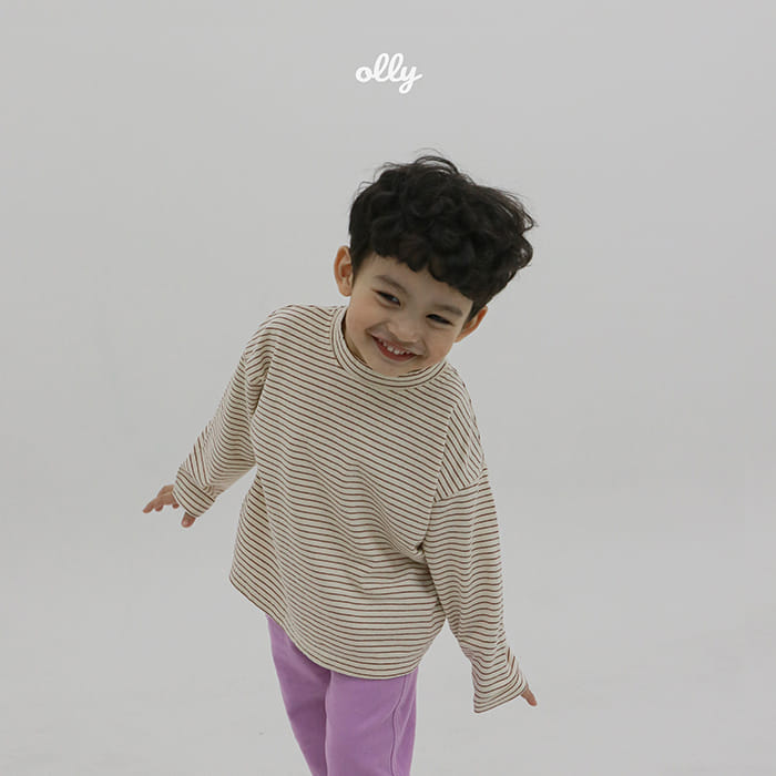 Ollymarket - Korean Children Fashion - #littlefashionista - Stripes Tee - 6
