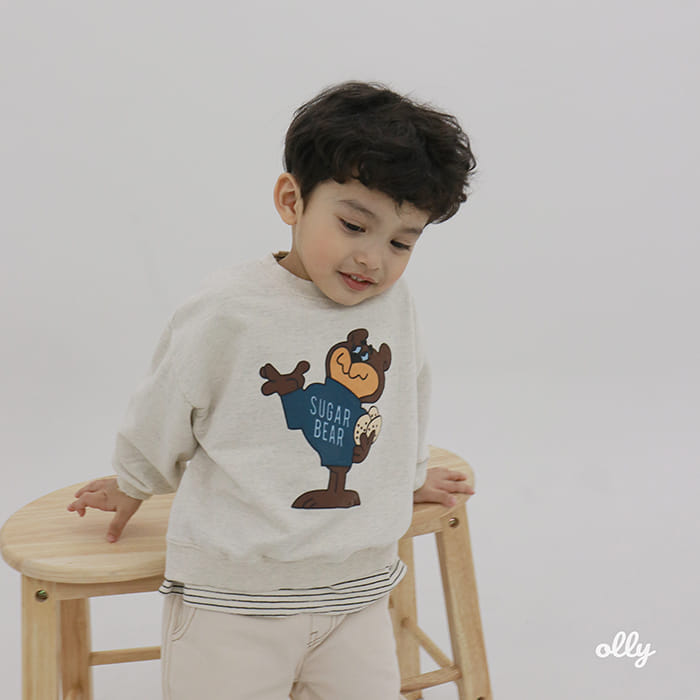 Ollymarket - Korean Children Fashion - #magicofchildhood - Bear Sweatshirt - 10