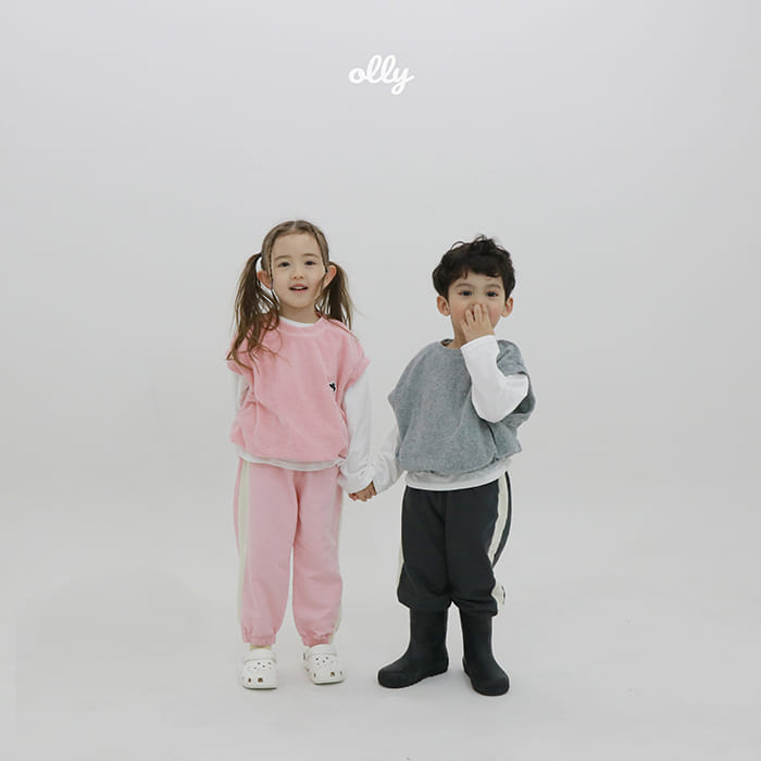 Ollymarket - Korean Children Fashion - #littlefashionista - Line Pants - 4