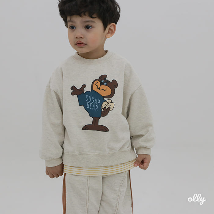 Ollymarket - Korean Children Fashion - #minifashionista - Bear Sweatshirt - 11