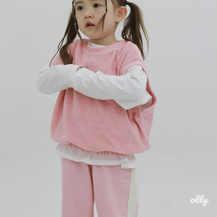 Ollymarket - Korean Children Fashion - #prettylittlegirls - Soft Terry Vest - 5