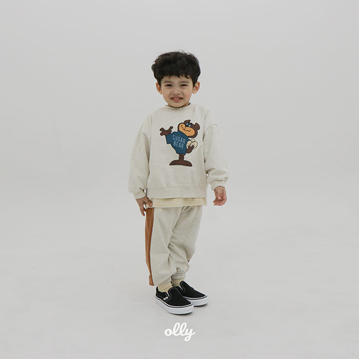 Ollymarket - Korean Children Fashion - #prettylittlegirls - Bear Sweatshirt - 12